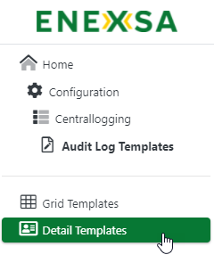 Detail Templates in Menu