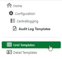 Grid Templates in Menu