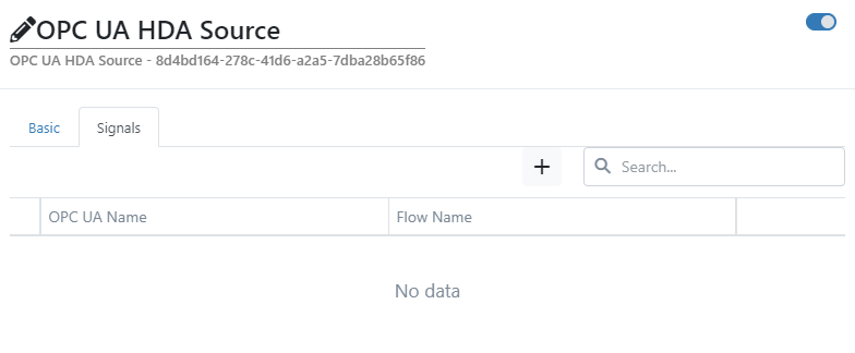 Configuration Dialog Signals